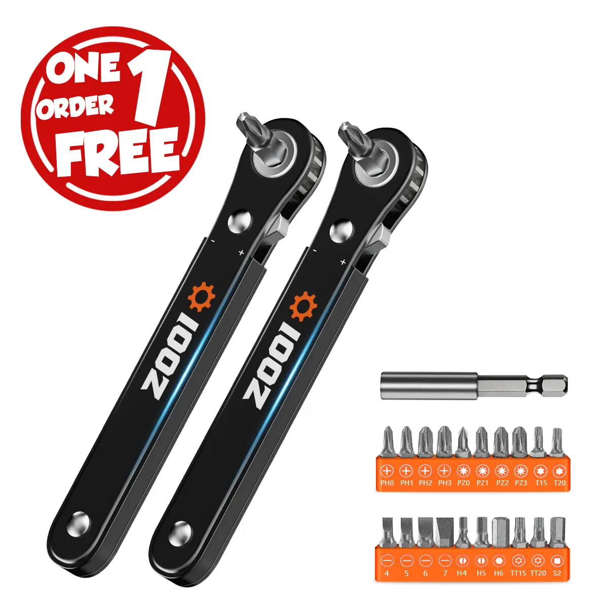 Gifts for Men 22 in 1 Multifunction Screwdriver, 90 Degree Right Ratchet Screwdriver Set, Ratcheting Pocket Screwdriver Gifts for Men, Household Repair Tool Kit for Furniture, Father's Day& Birthday Gifts for Men Dad