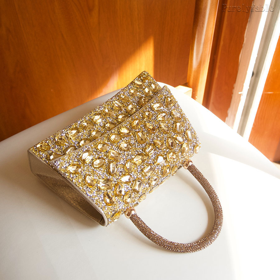 Black Handheld Banquet Bag