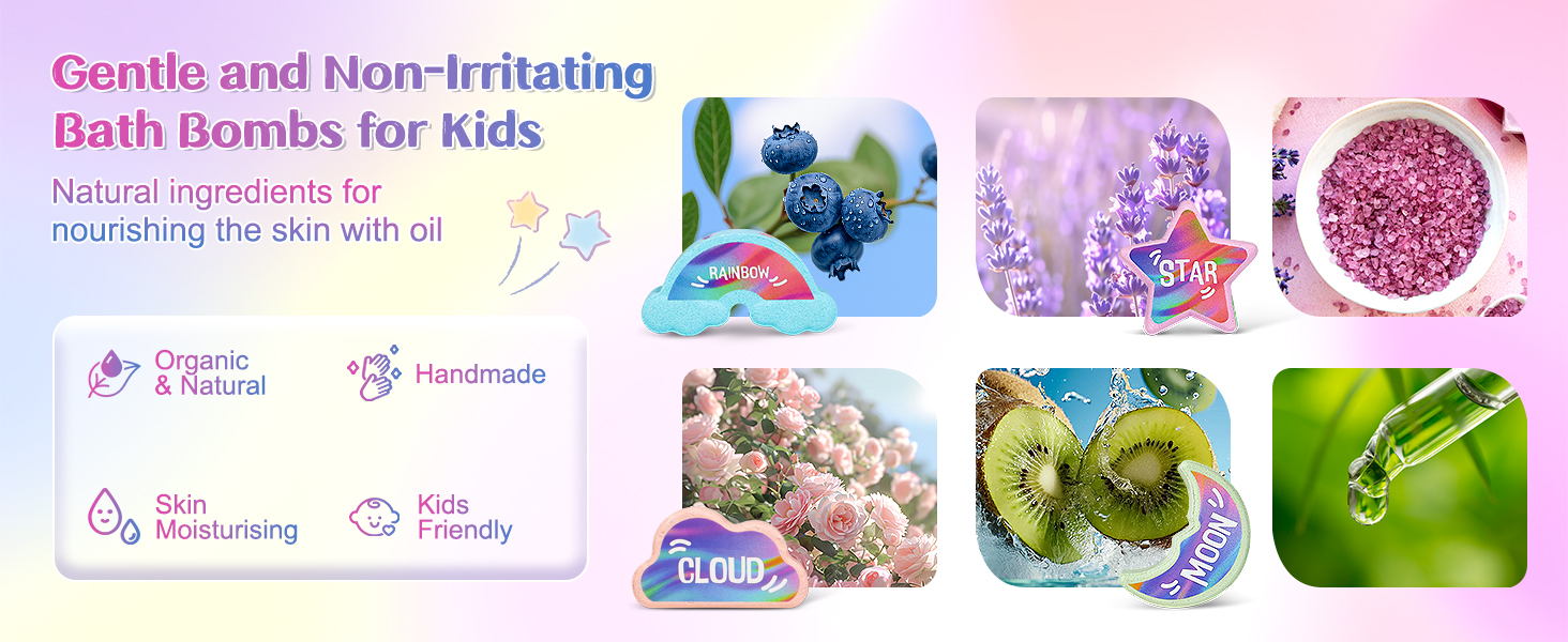 bath bombs for kids with toys inside easter basket stuffers easter gifts for kids girls