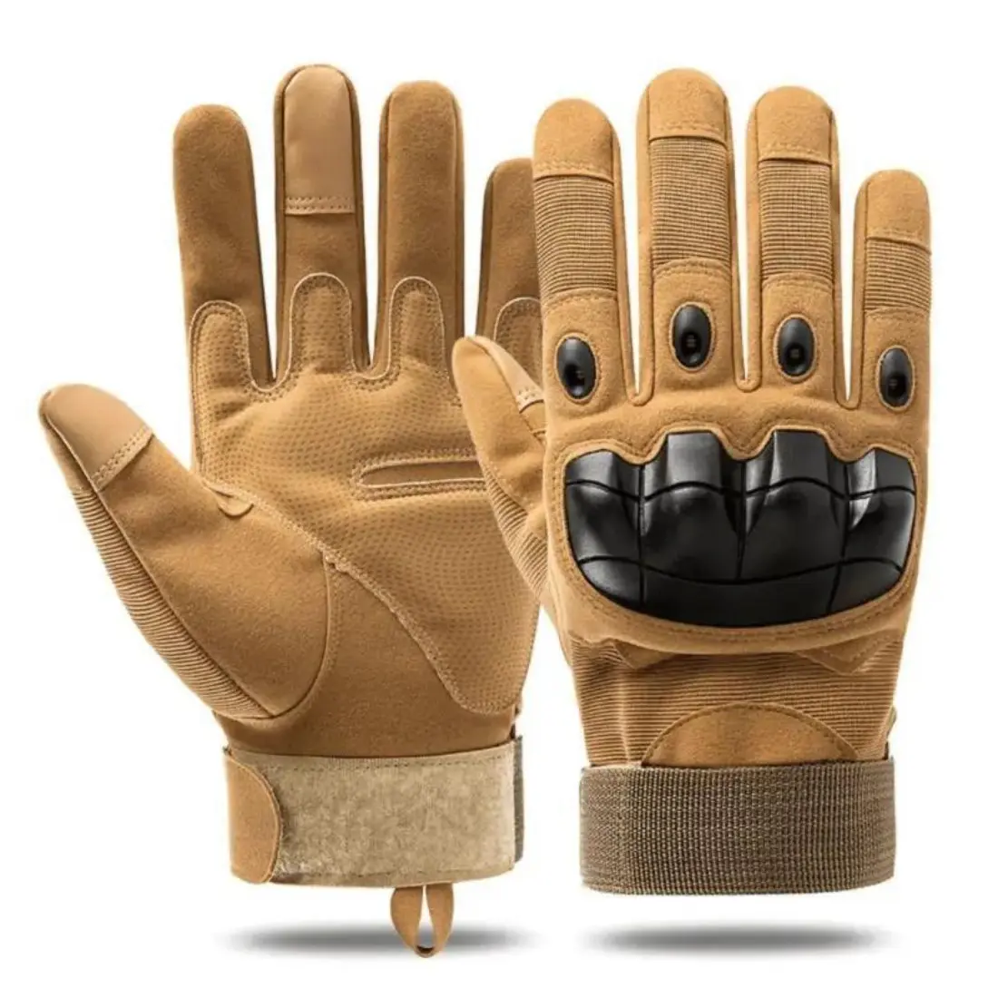 Pro-Tactical Full Finger Gloves: Ultimate Impact Protection & Precision Control
