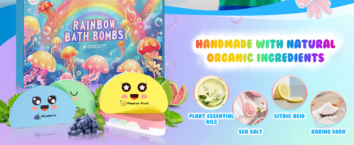 BATH BOMBS for KIDS