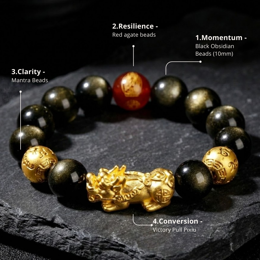 Prestige Dragon Bone Pixiu Bracelet