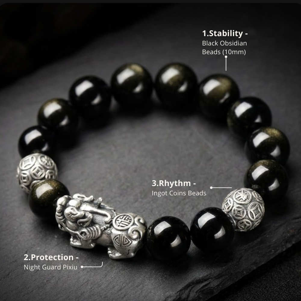 Prestige Dragon Bone Pixiu Bracelet