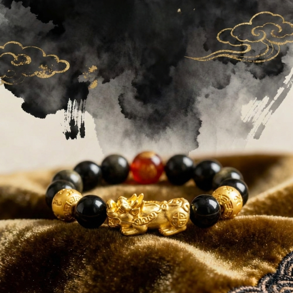 Prestige Dragon Bone Pixiu Bracelet