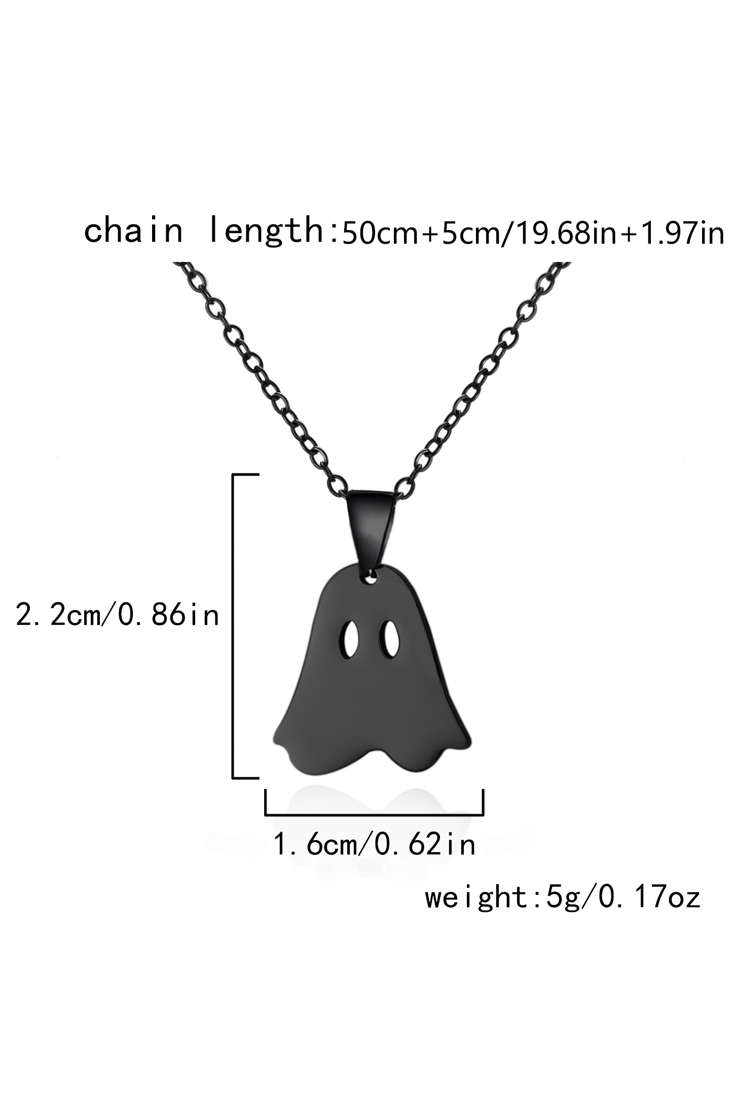 Halloween Alloy Necklace-purelyfable