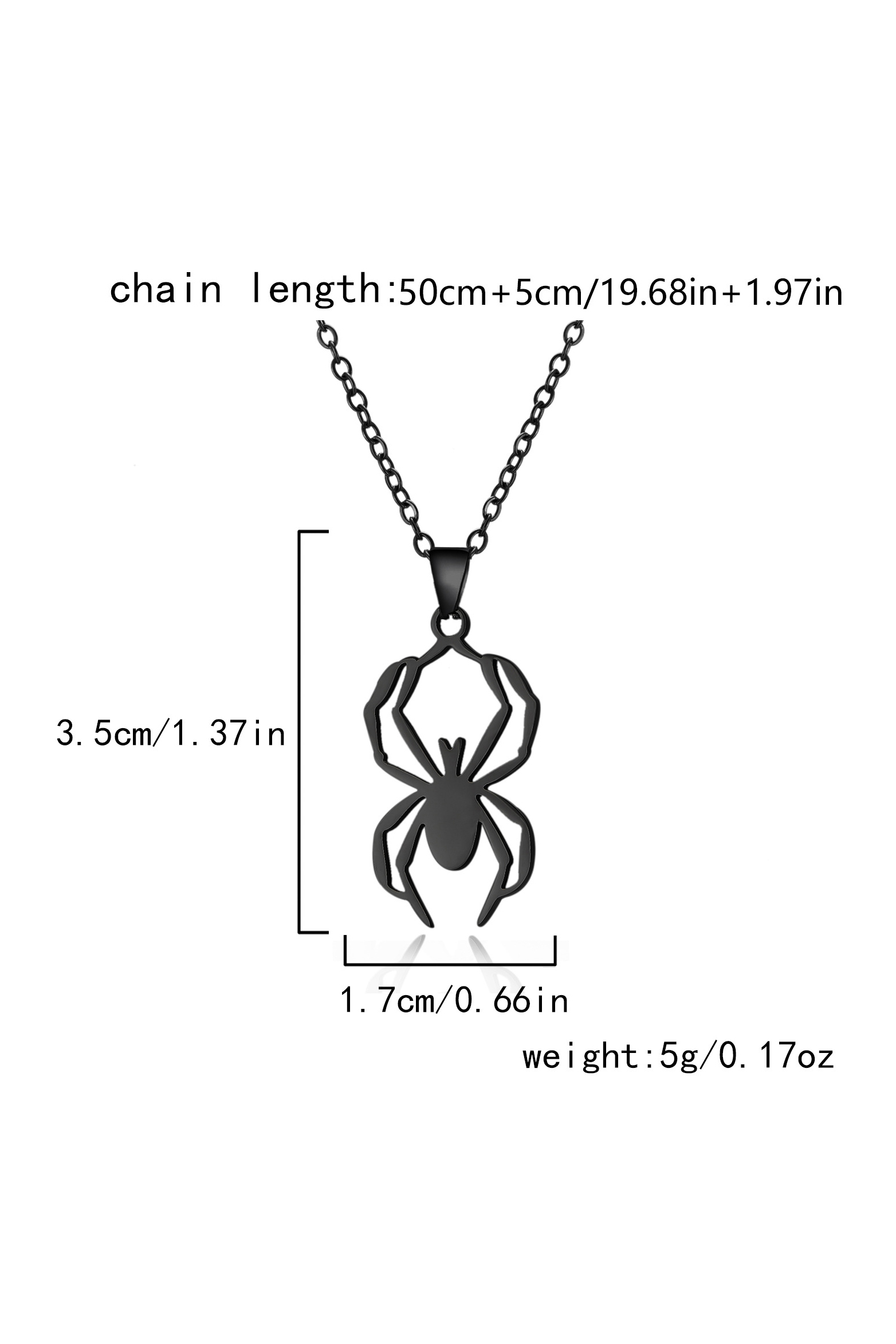 Halloween Alloy Necklace-purelyfable