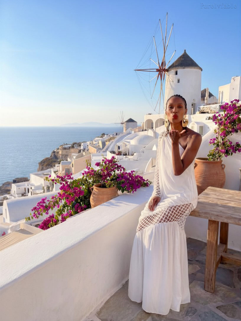 Xanthe White Single Shoulder Mesh Elegant Dress