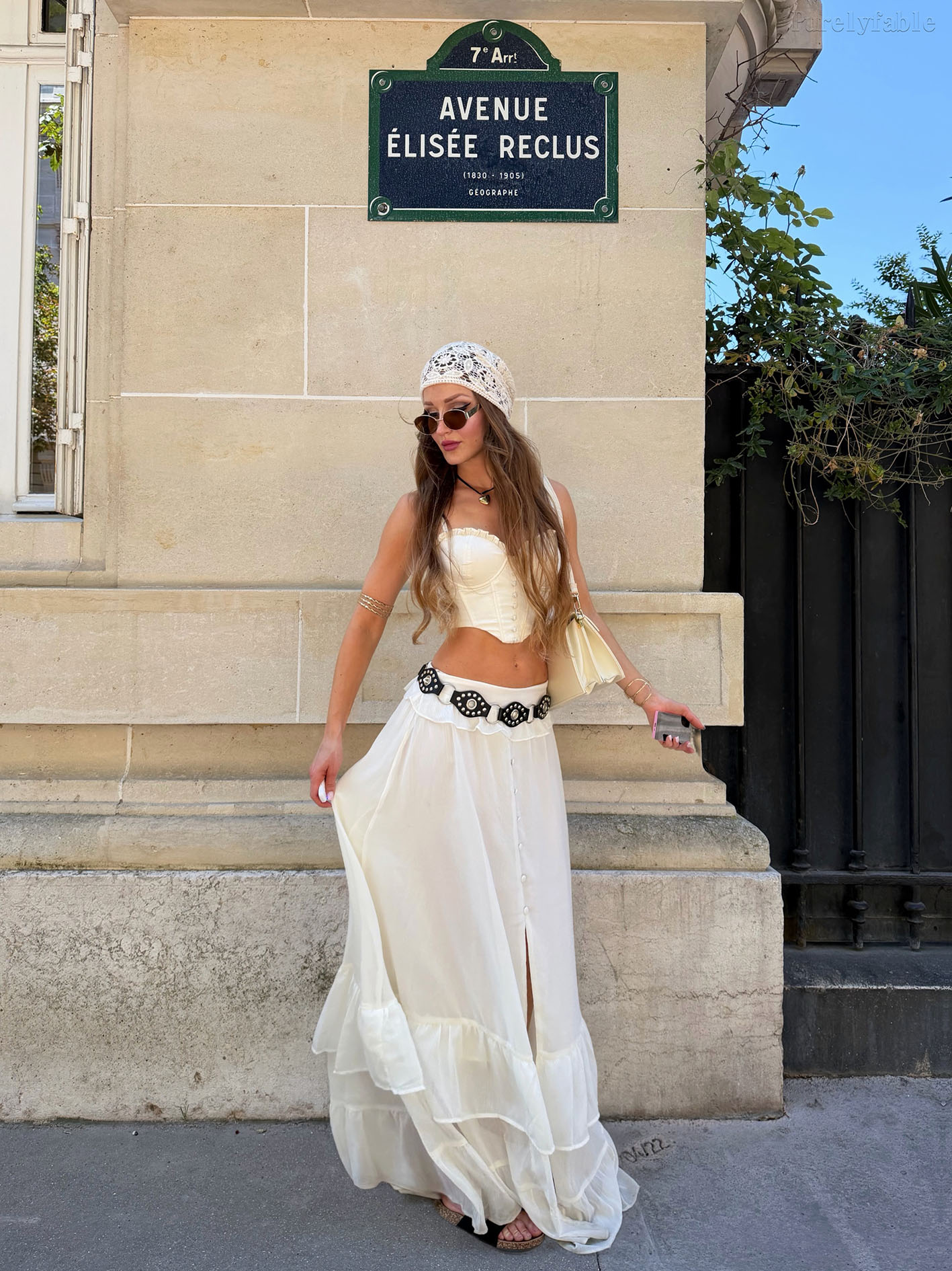 Mariana White Sleeveless Long Dress Two Piece Set