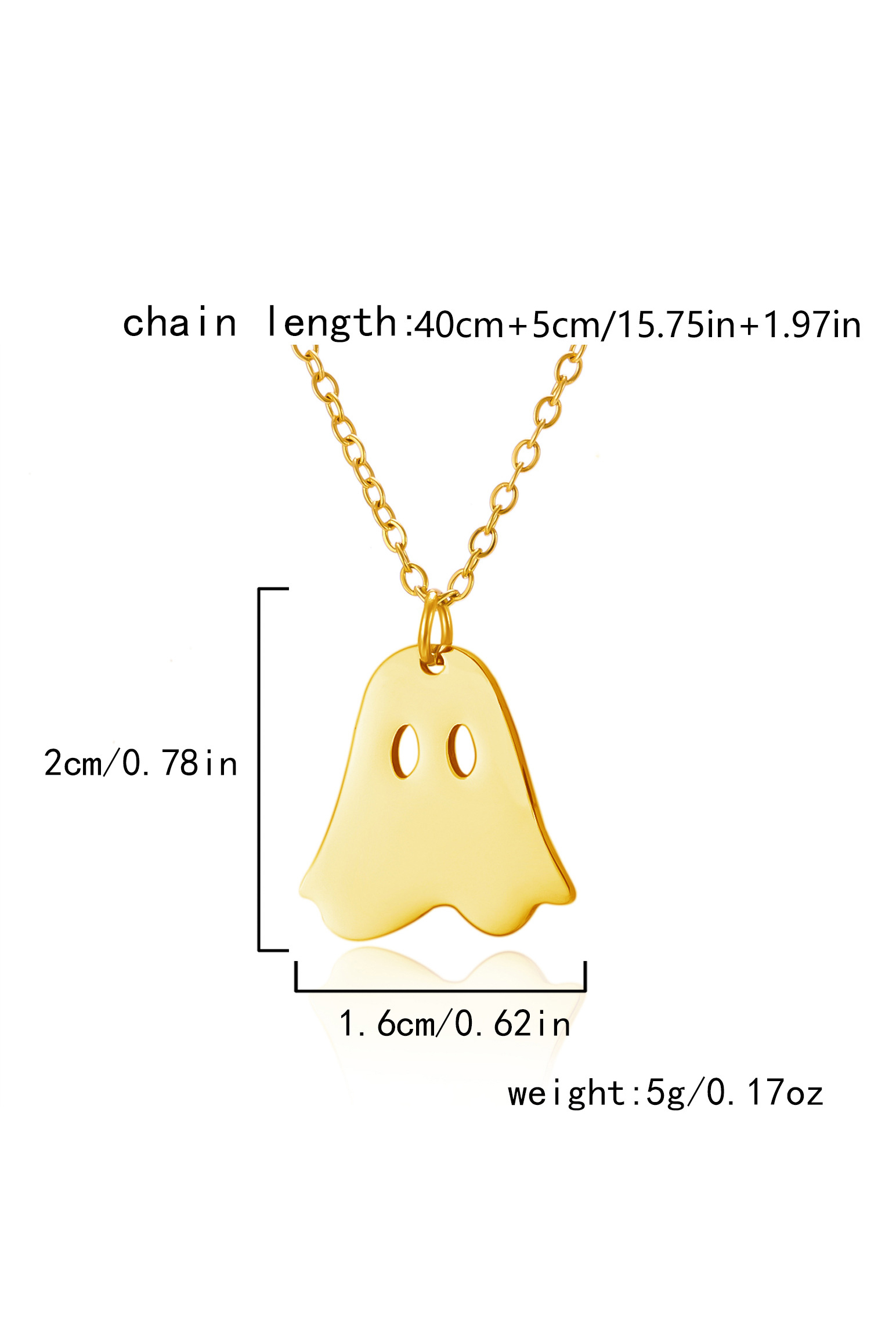 Halloween Alloy Necklace-purelyfable