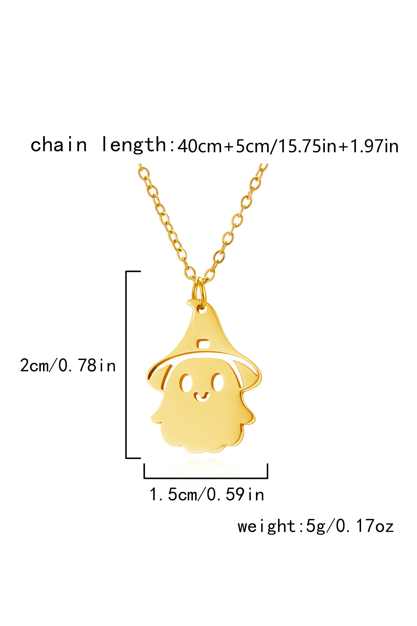 Halloween Alloy Necklace-purelyfable
