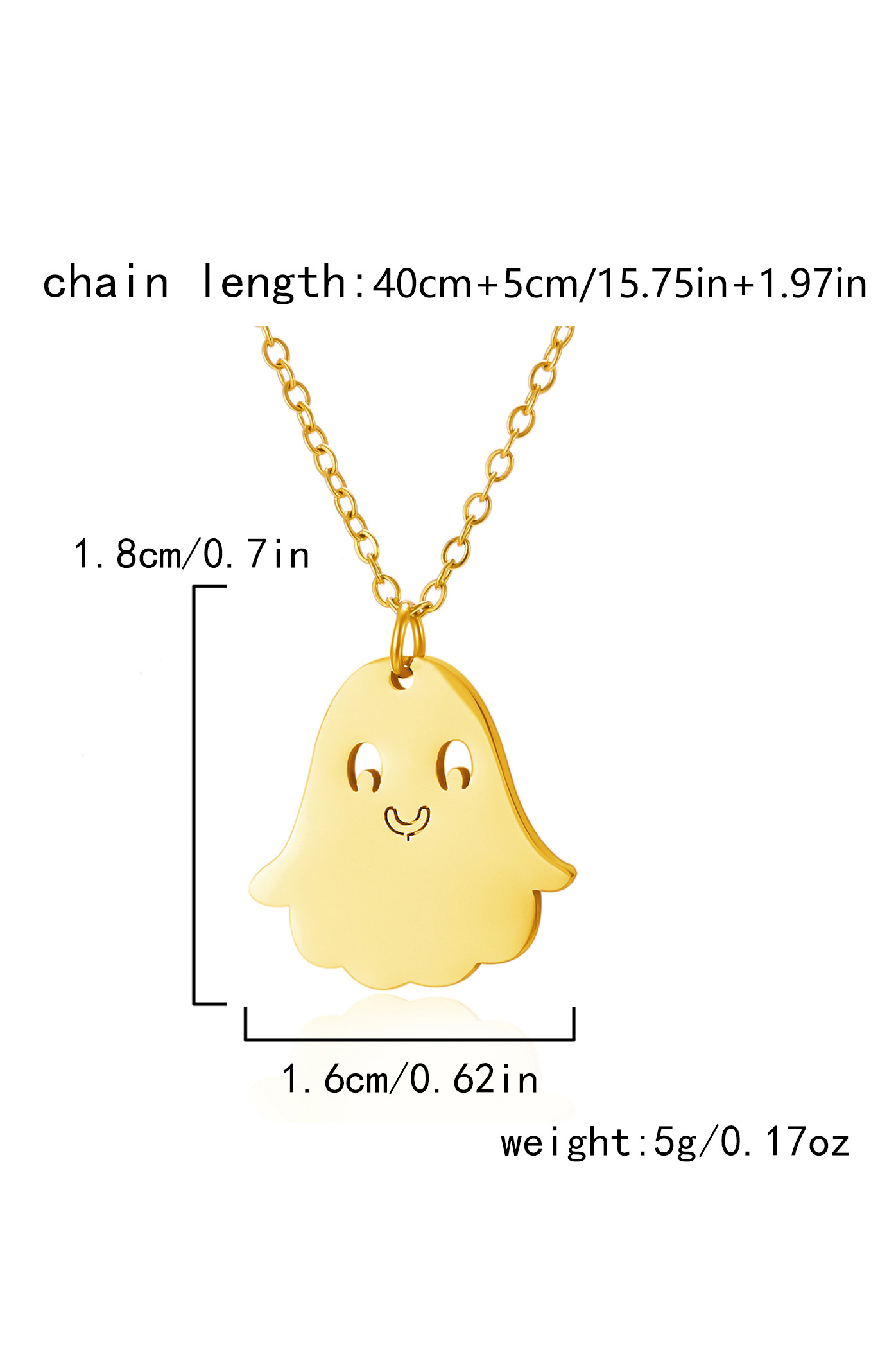 Halloween Alloy Necklace-purelyfable