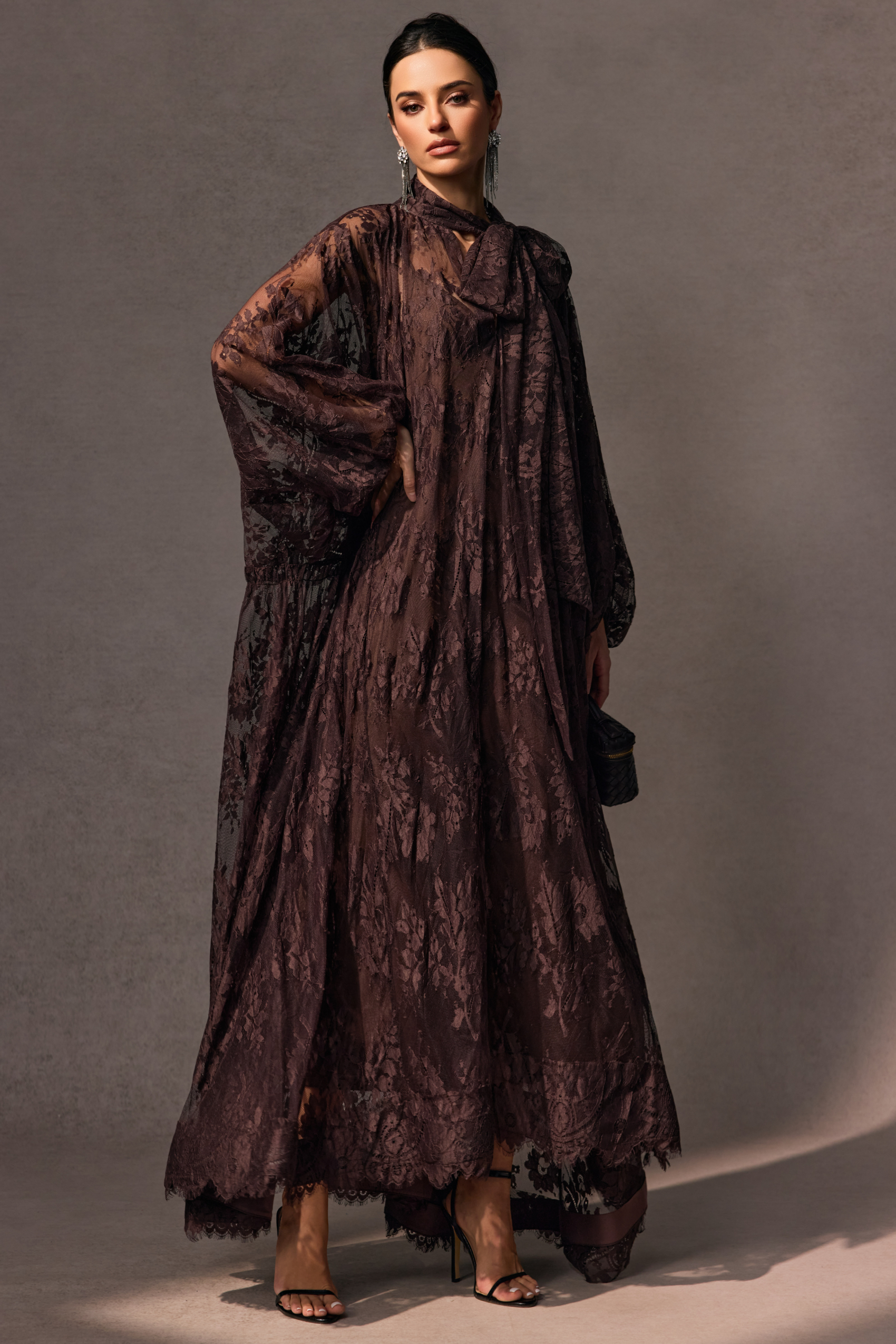 Catharine Floral Lace Sheer Maxi Dress-purelyfable