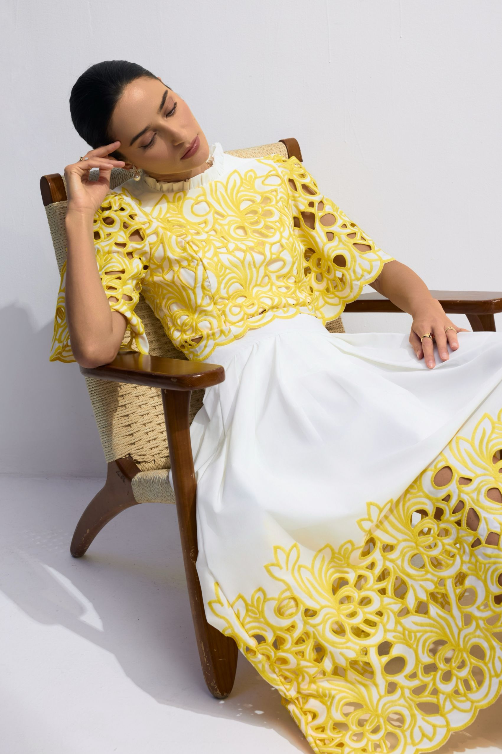 Kelly Floral Embroidered Two-Piece Set-purelyfable