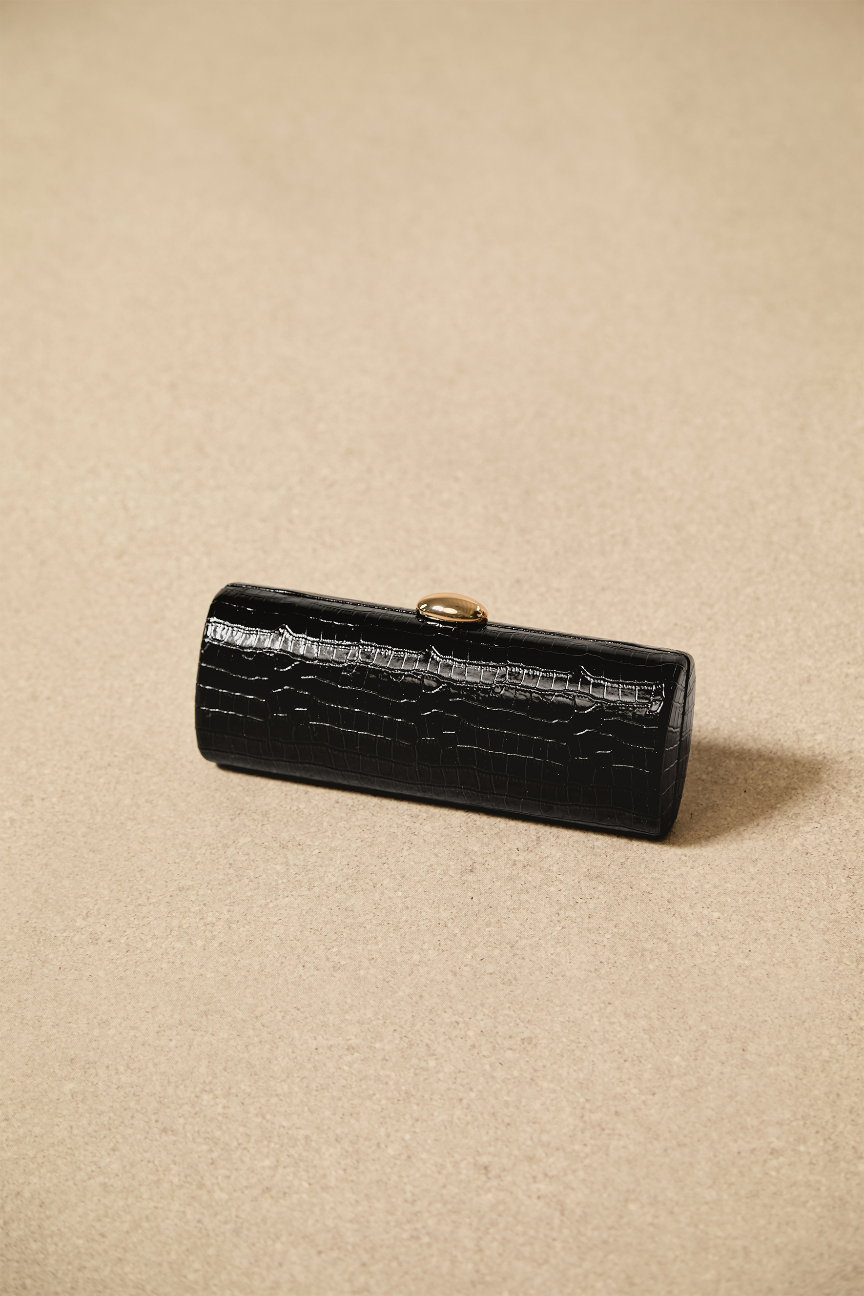 Crocodile Pattern Clutch Bag-purelyfable