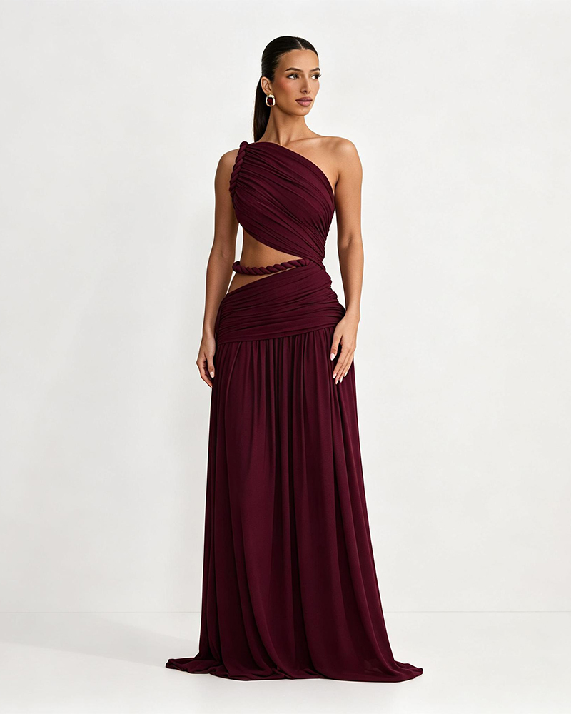Beatrice White Backless Dress