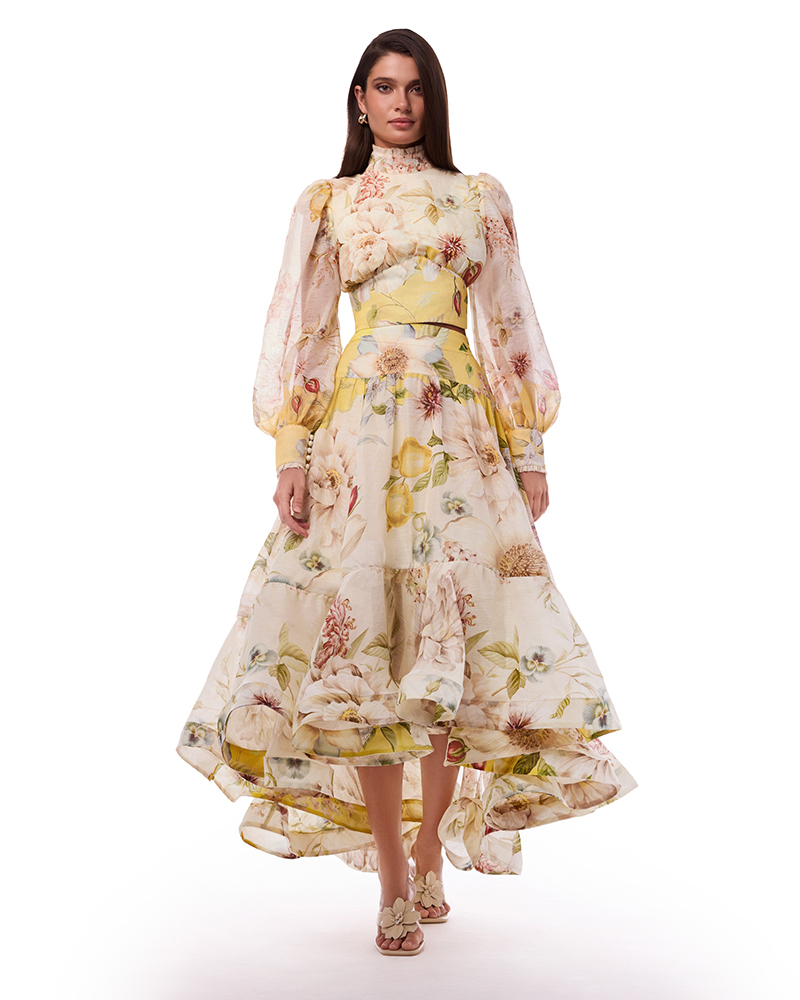 Beatrice White Backless Dress