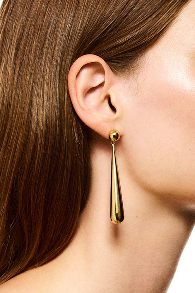 Long Teardrop Earrings-purelyfable