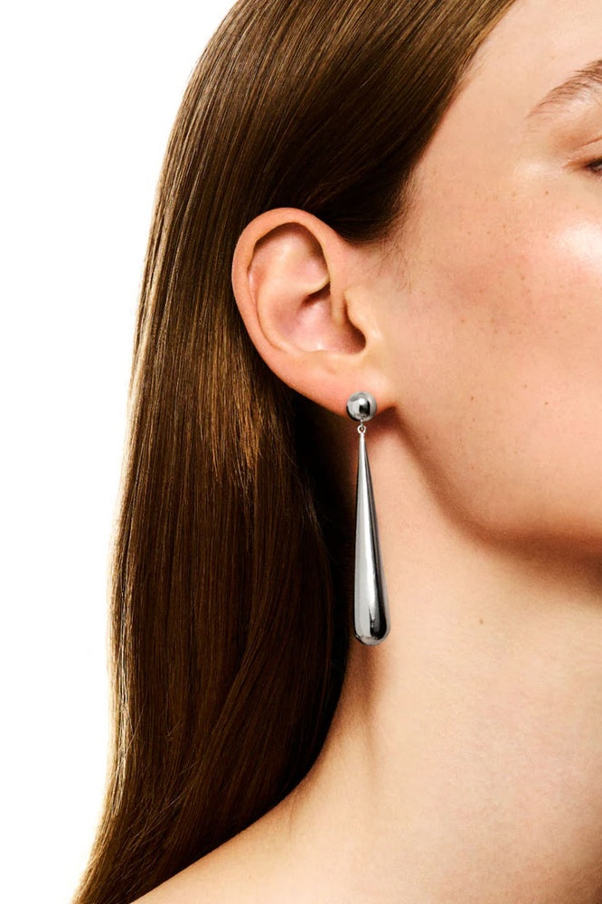 Long Teardrop Earrings-purelyfable