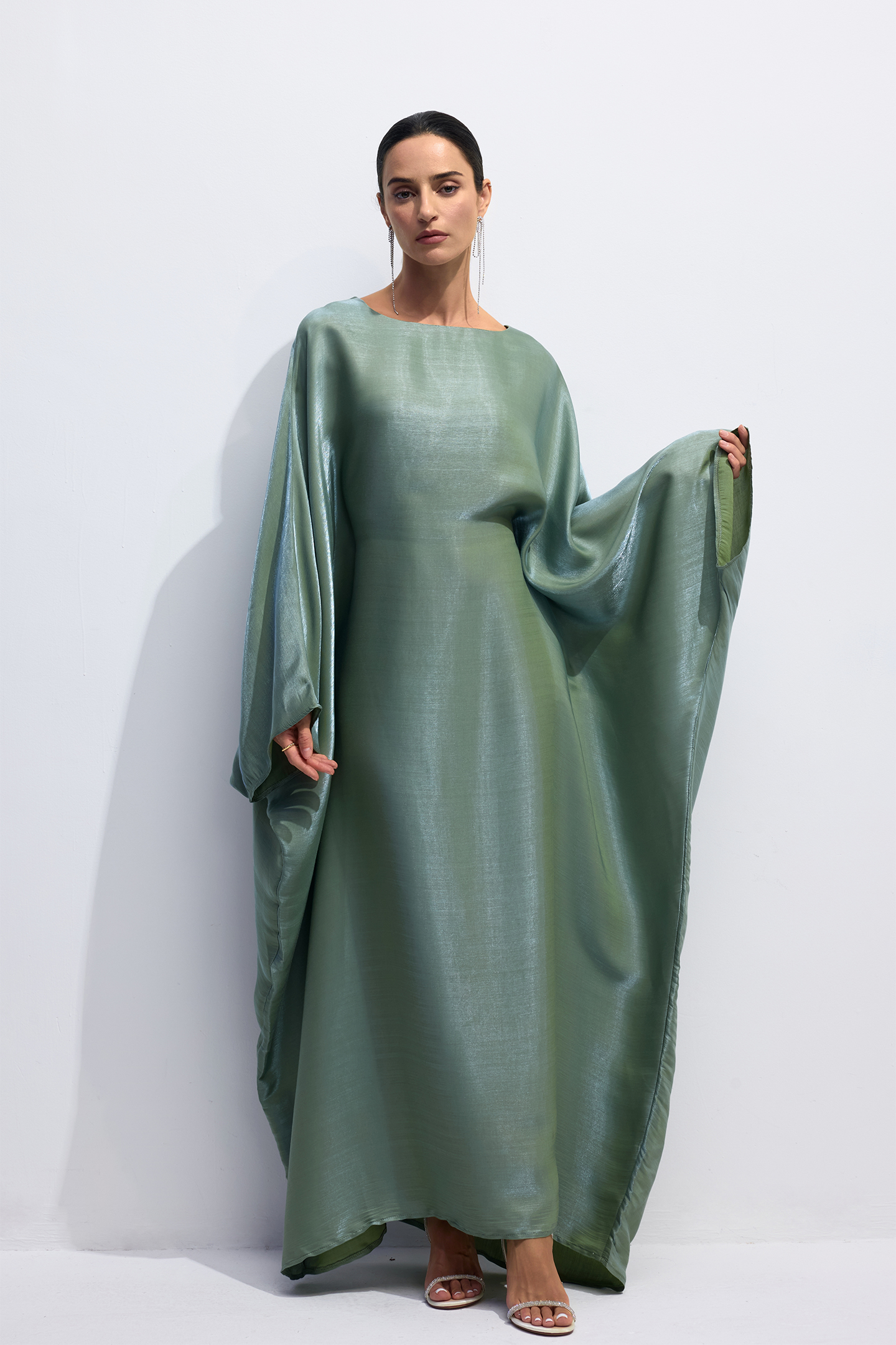 Madeline Batwing Sleeve Maxi Kaftan-purelyfable