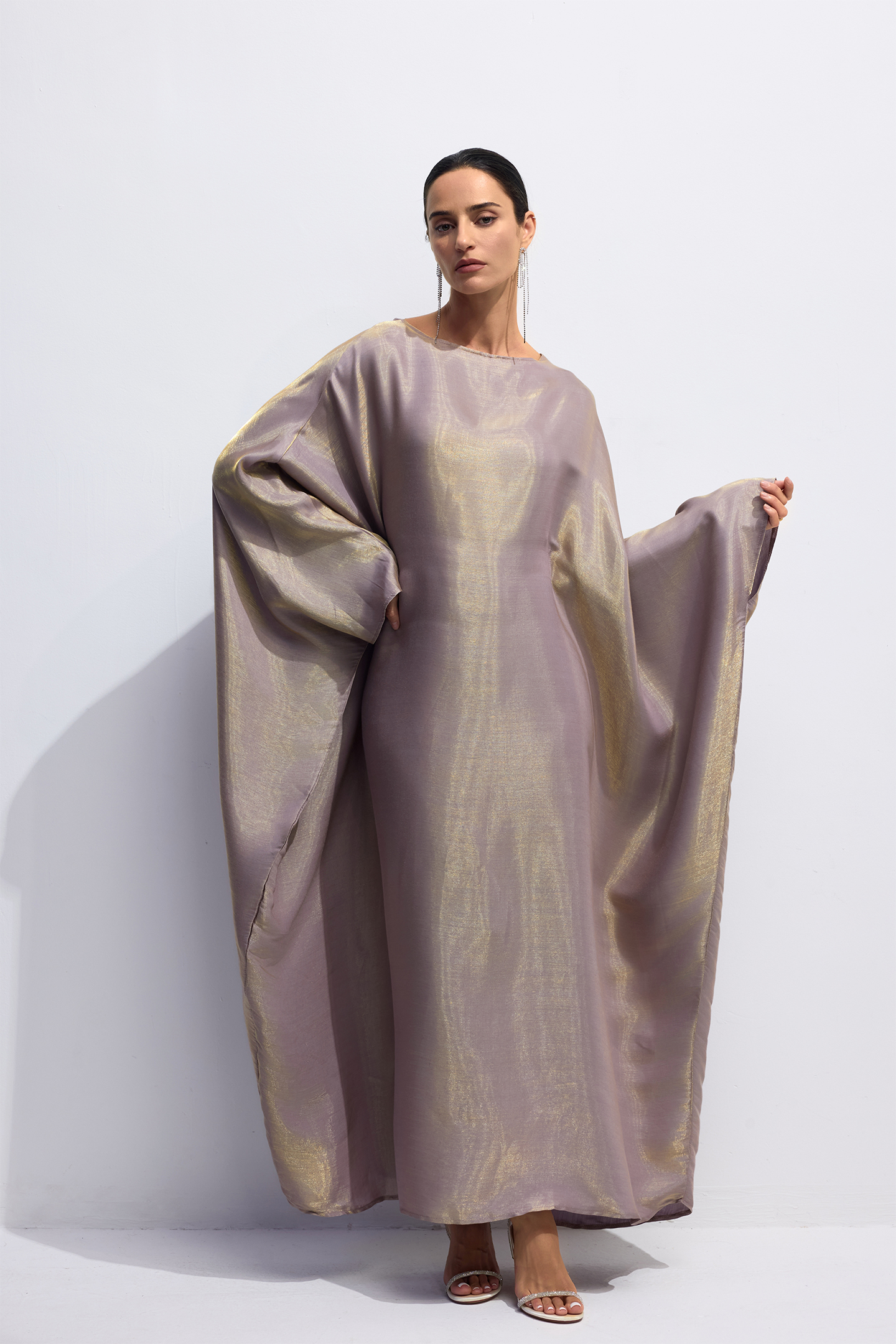 Madeline Batwing Sleeve Maxi Kaftan-purelyfable