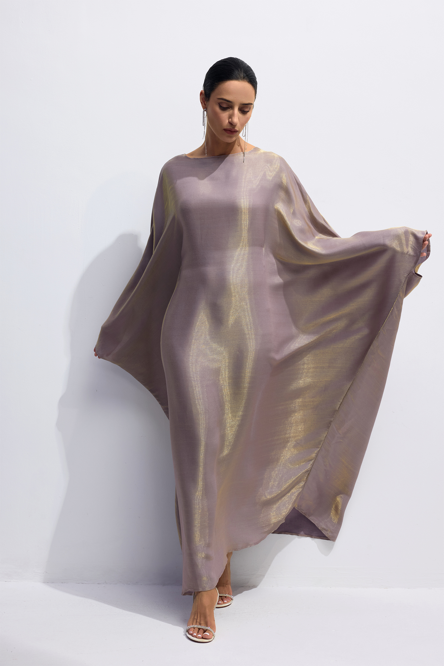 Madeline Batwing Sleeve Maxi Kaftan-purelyfable