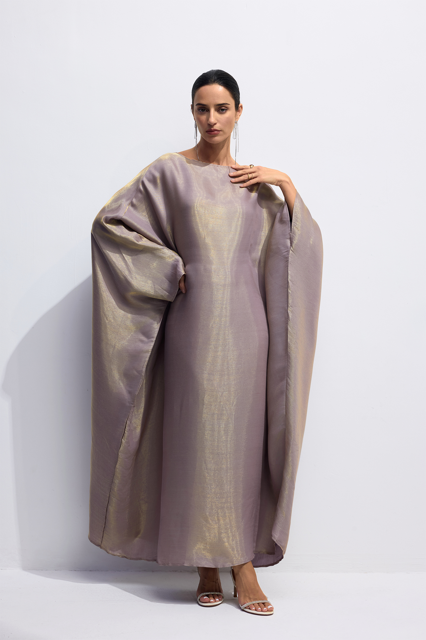Madeline Batwing Sleeve Maxi Kaftan-purelyfable
