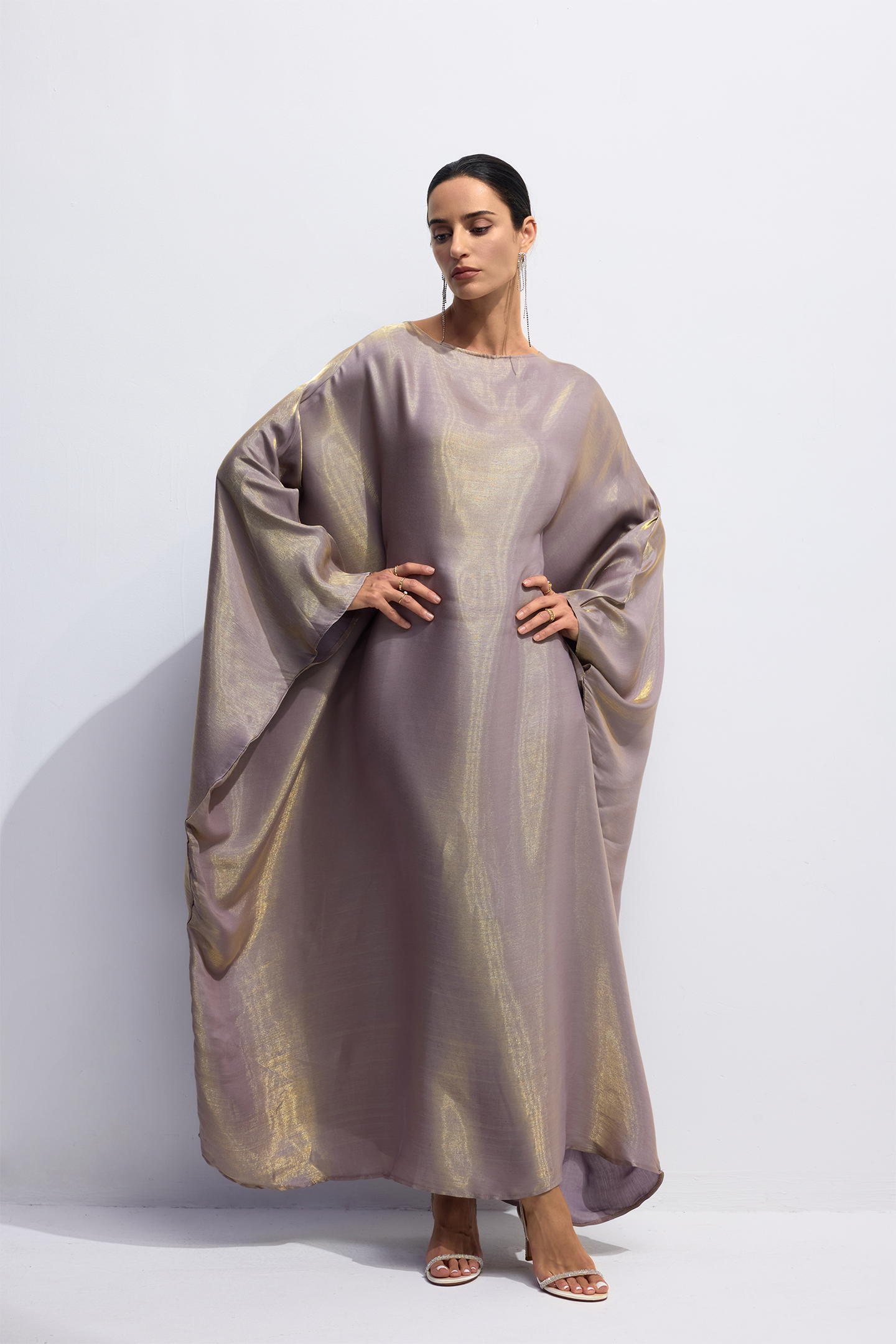 Madeline Batwing Sleeve Maxi Kaftan-purelyfable