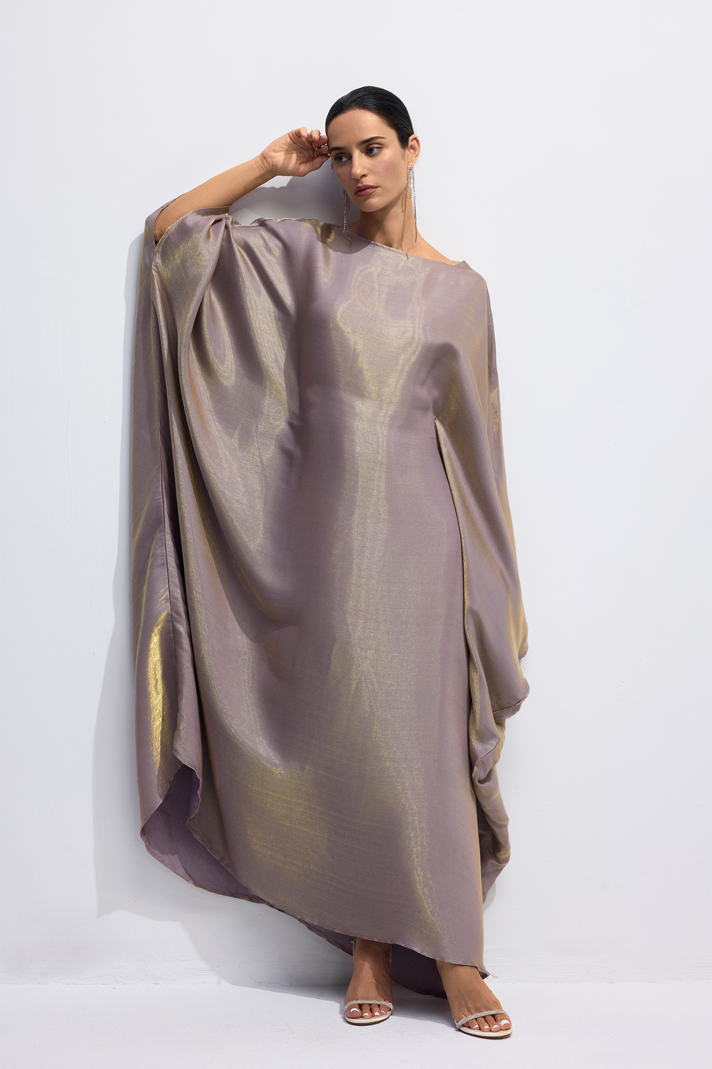 Madeline Batwing Sleeve Maxi Kaftan-purelyfable