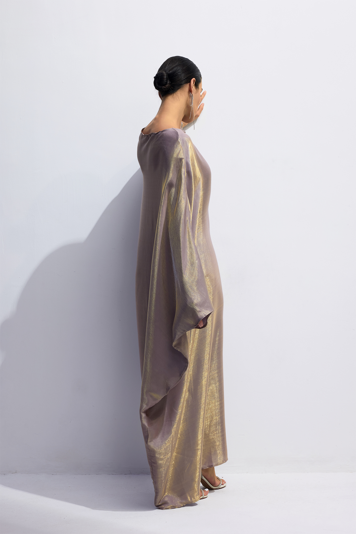 Madeline Batwing Sleeve Maxi Kaftan-purelyfable
