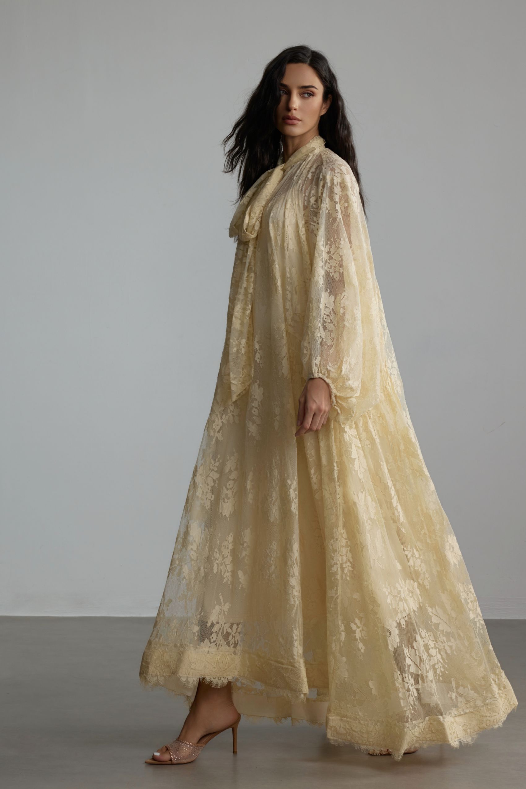 Catharine Floral Lace Sheer Maxi Dress-purelyfable