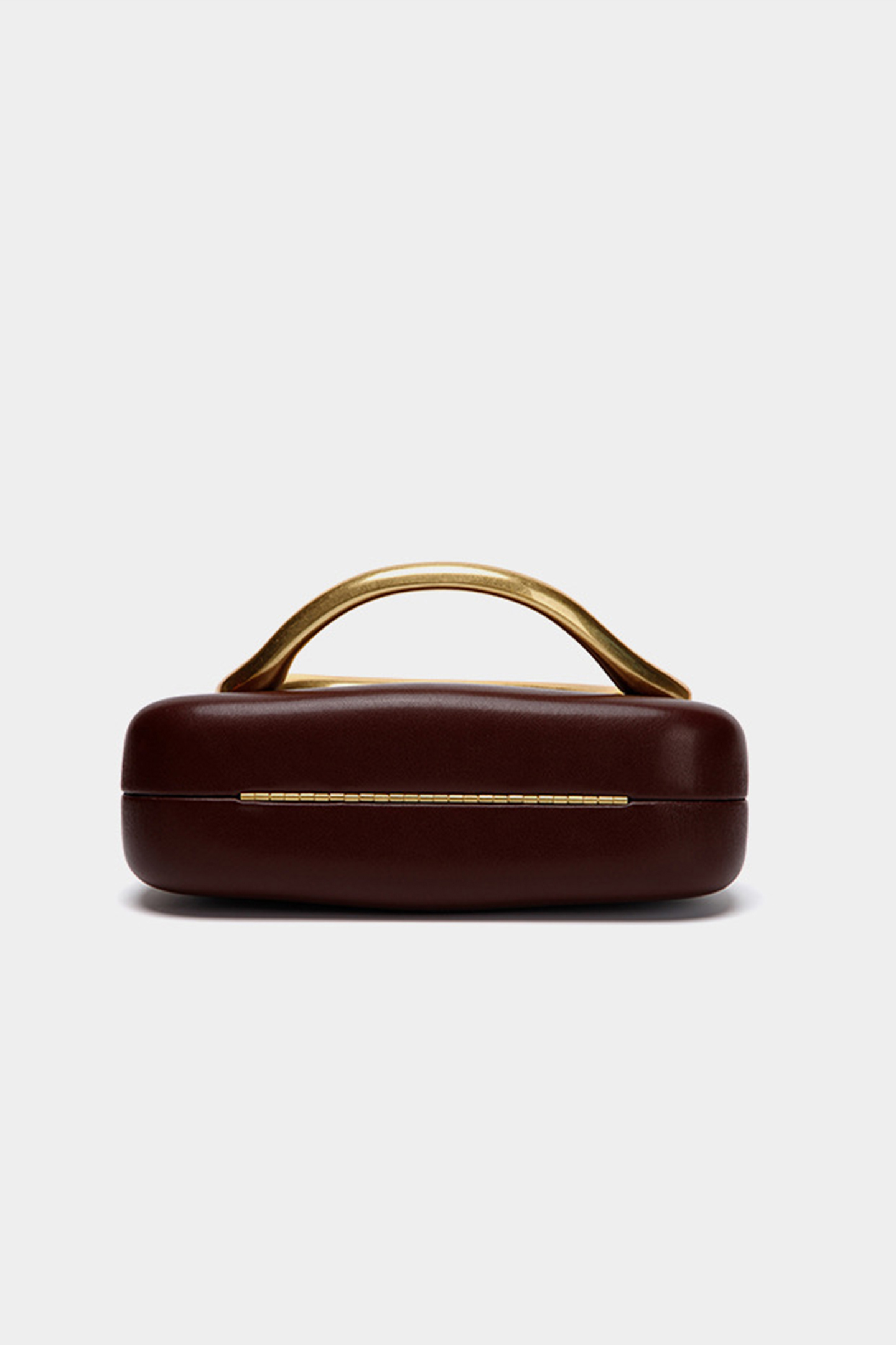 Curved Metal Box Bag-purelyfable