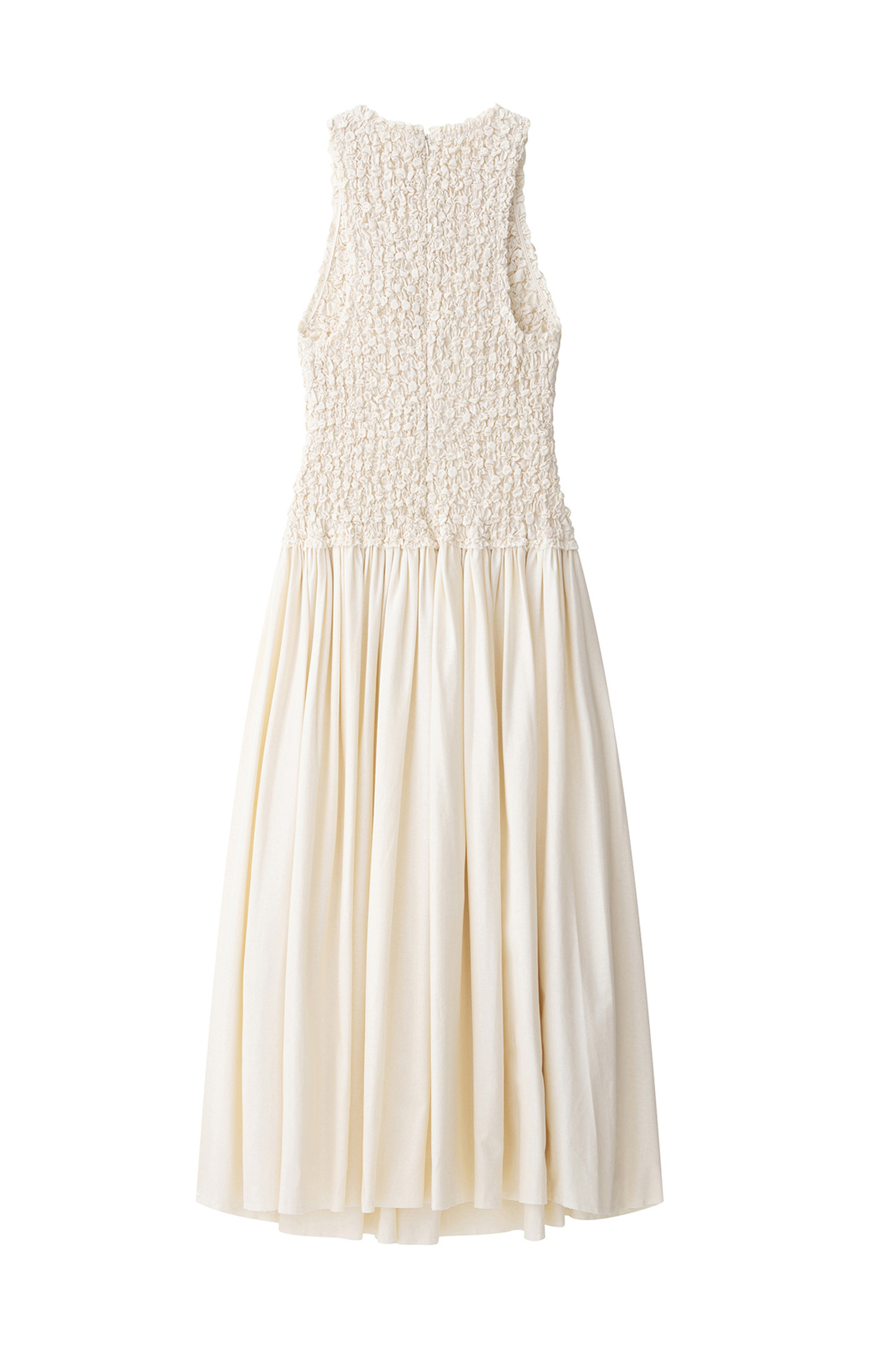 Sheila Ruched Bodice Sleeveless Maxi Dress-purelyfable