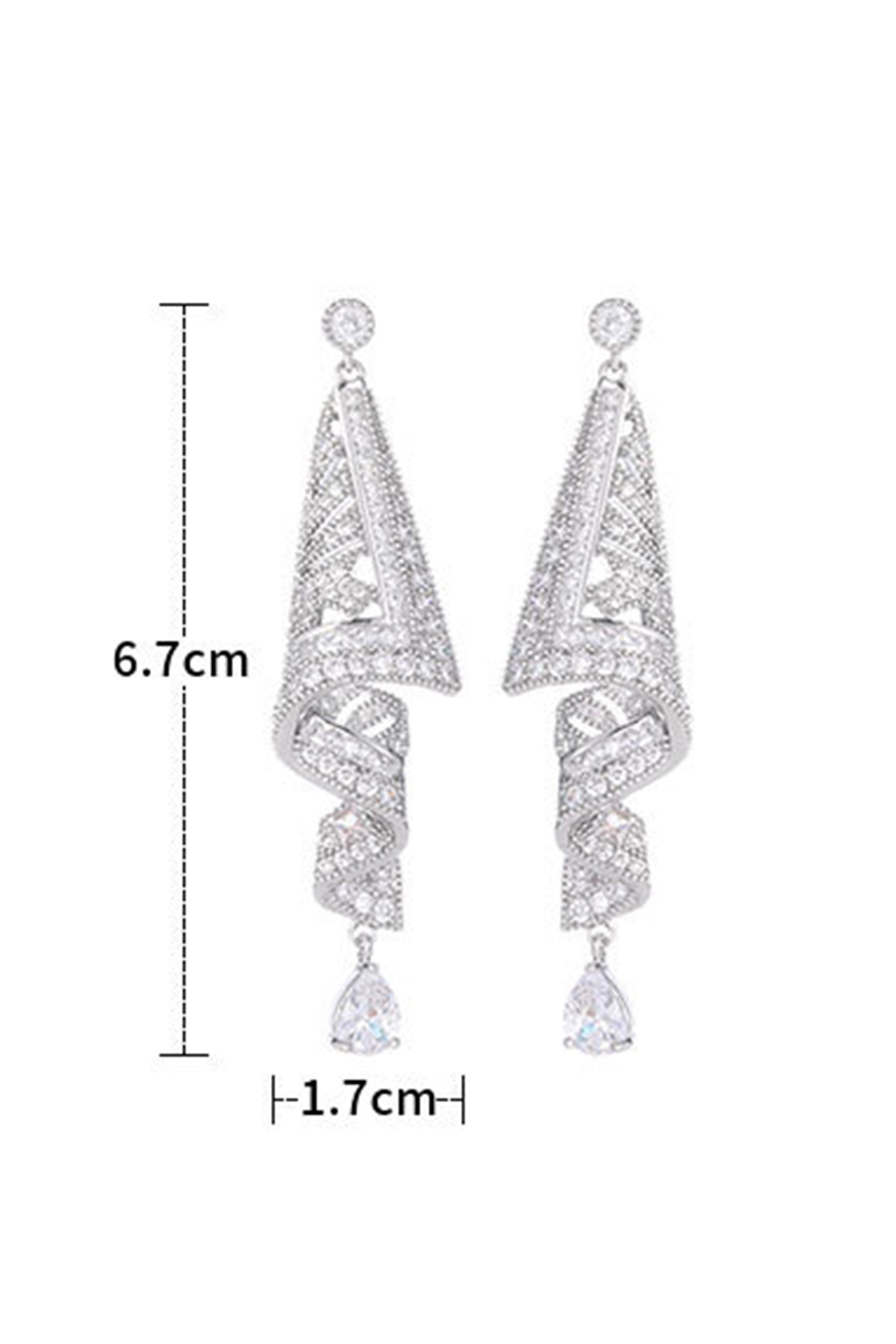 Vintage Gemstone Dangle Earrings-purelyfable
