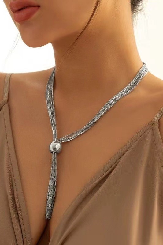 Milla Tassel Necklace-purelyfable