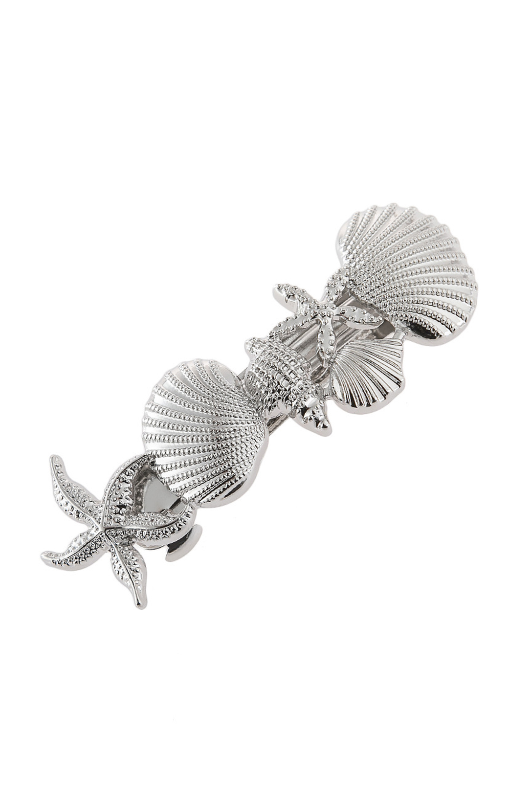 Shell Starfish Alloy Hair Clip-purelyfable