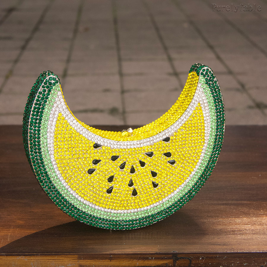 Lemon Slice Hand-Held Bag