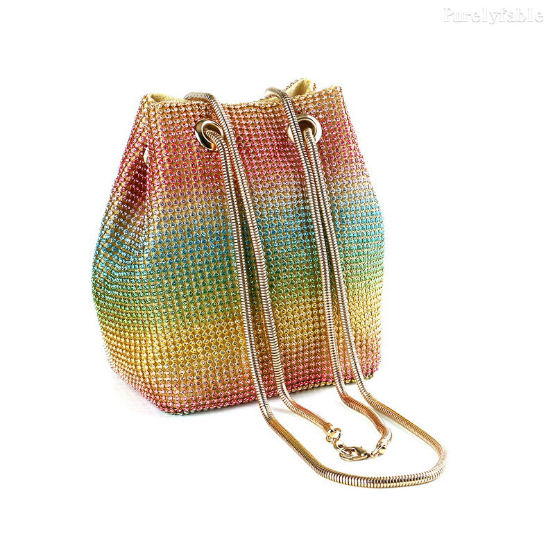 Silver Crossbody Bag