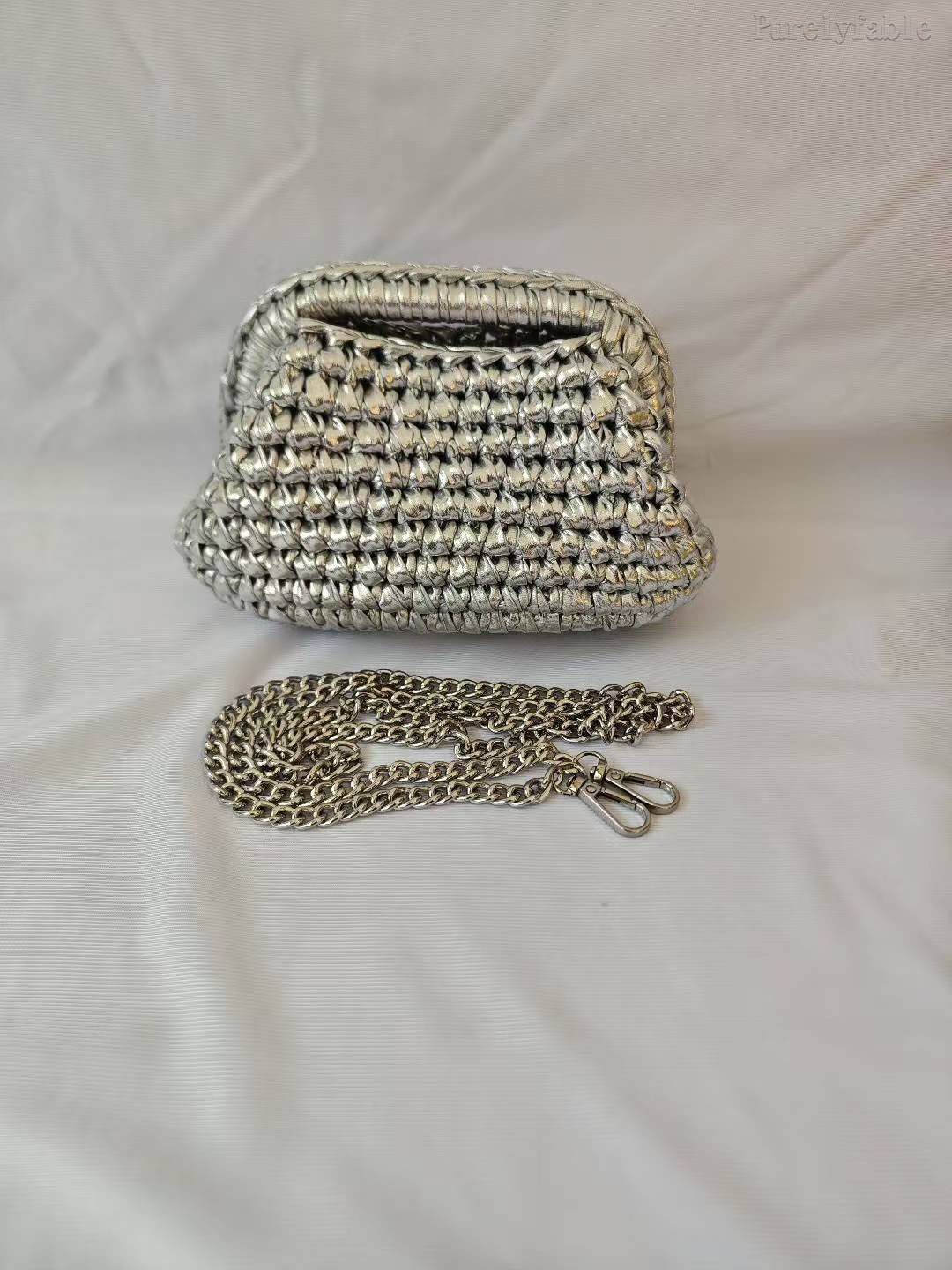 Red Chain Crossbody Bag