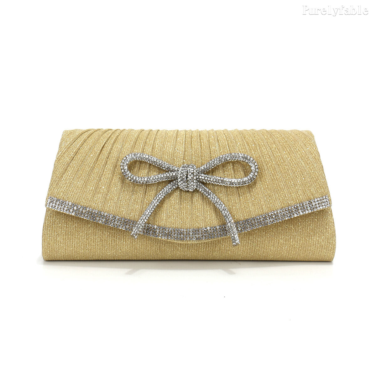 Silver Banquet Handbag