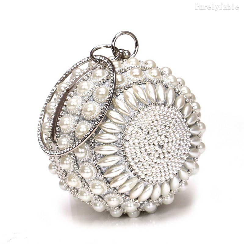 Golden Pearl Banquet Bag