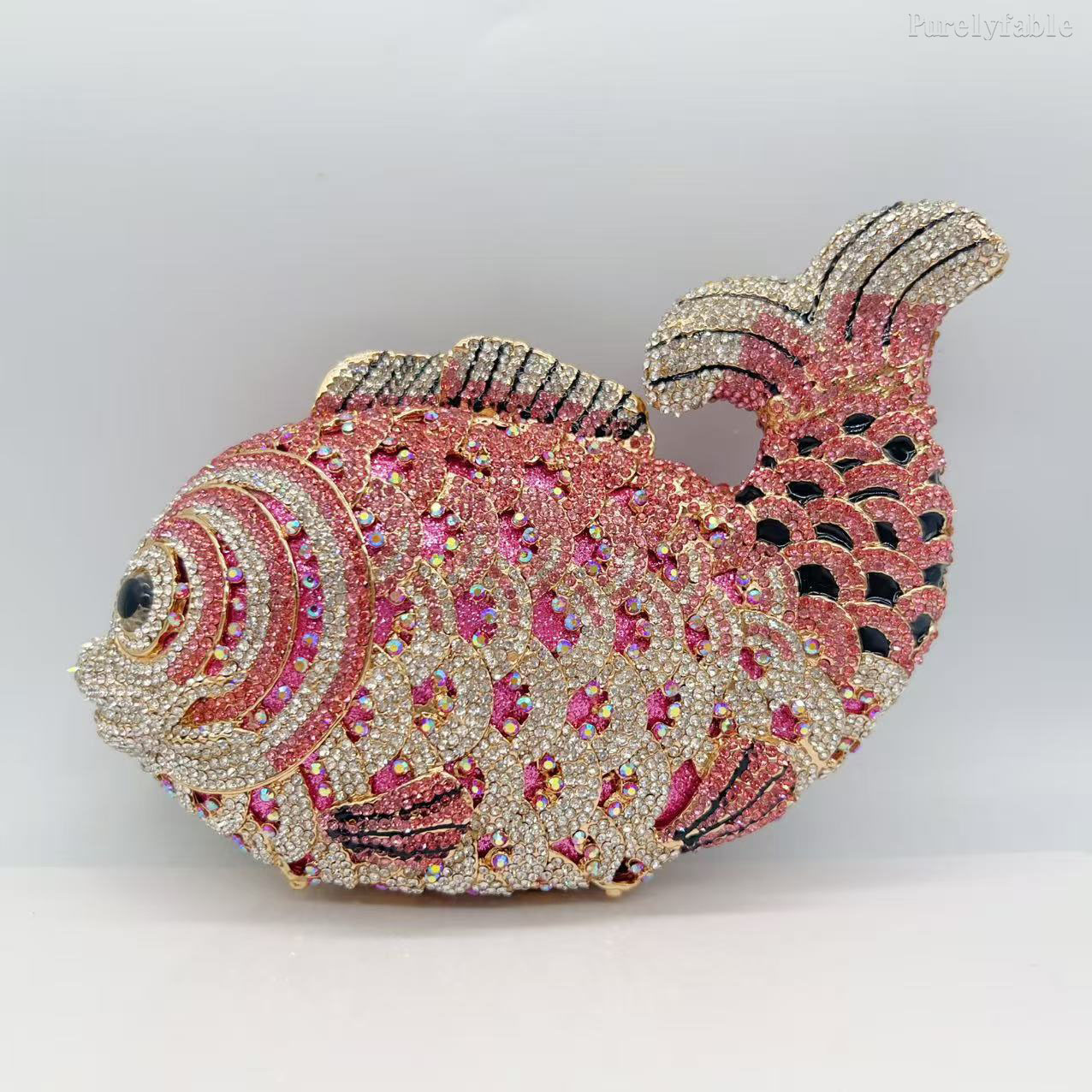 Blue Pink Carp Dinner Bag