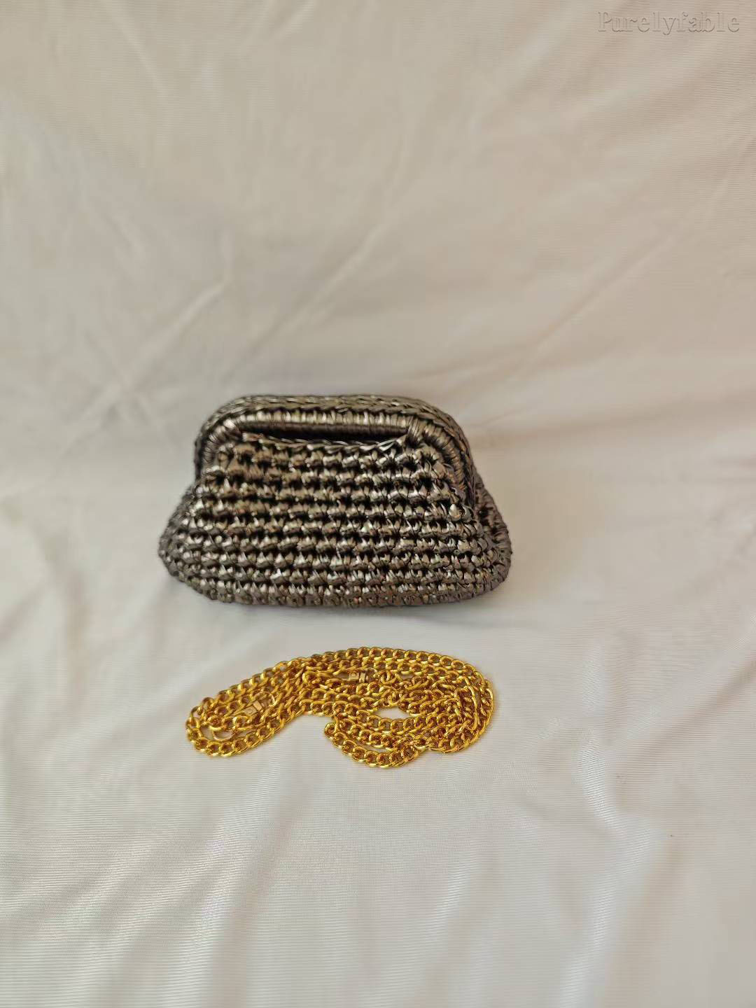 Red Chain Crossbody Bag