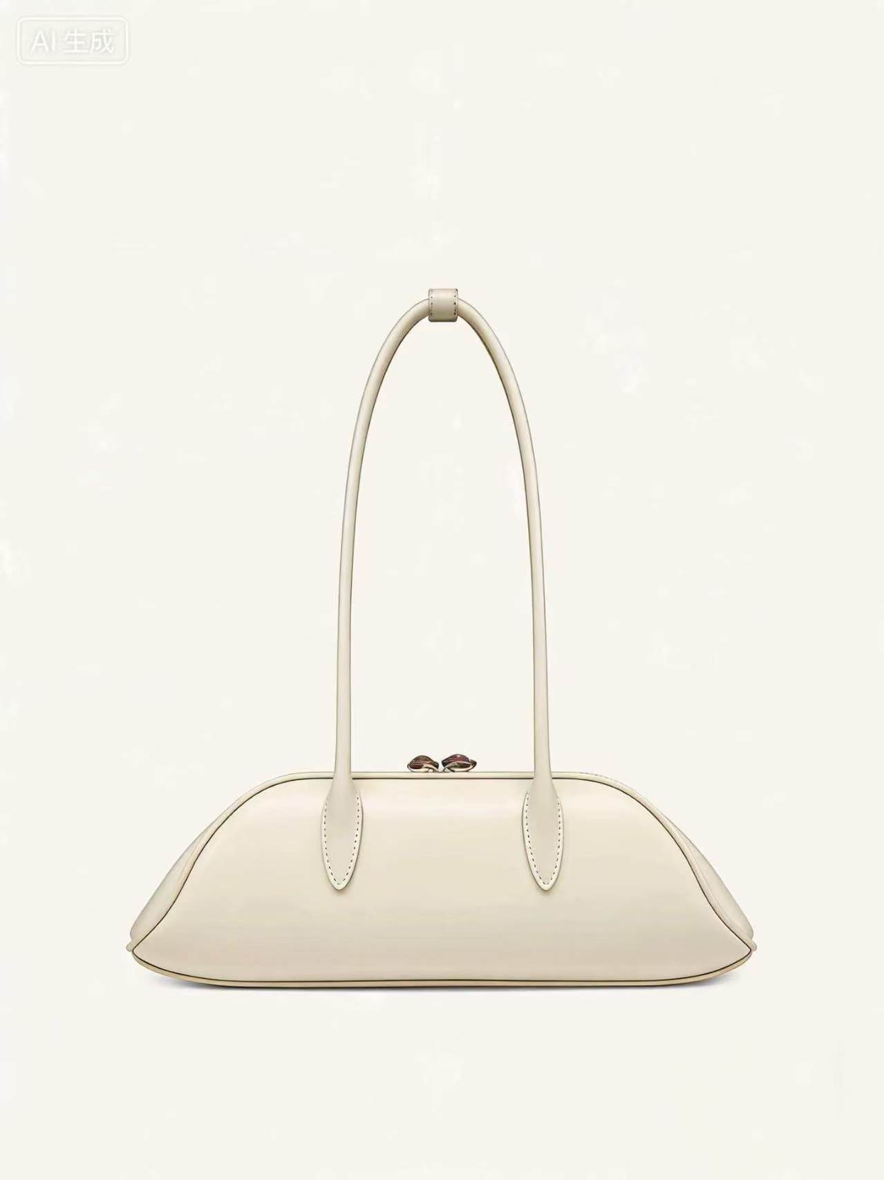 Yellow Boston Baguette Bag