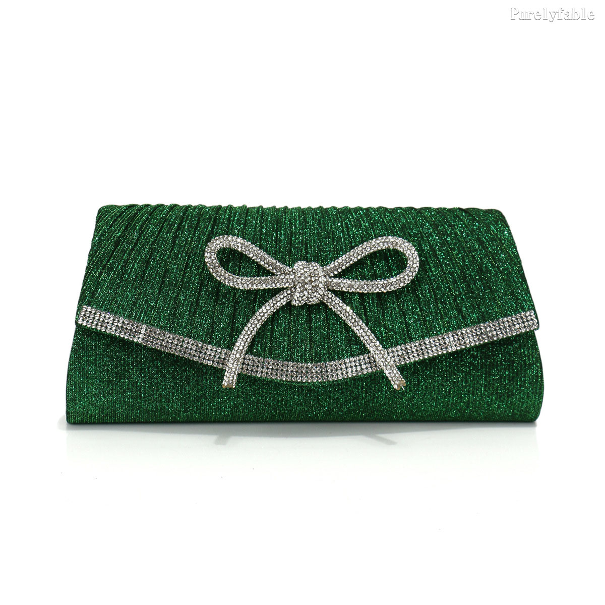 Silver Banquet Handbag