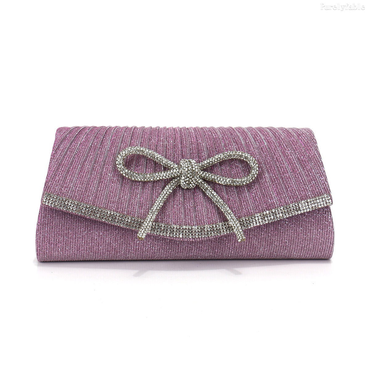 Silver Banquet Handbag