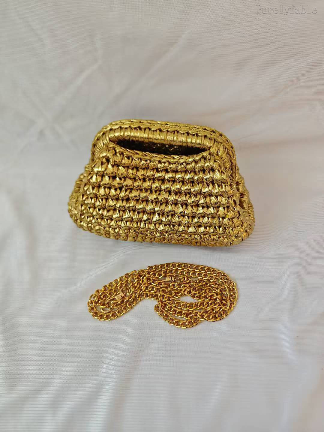 Red Chain Crossbody Bag