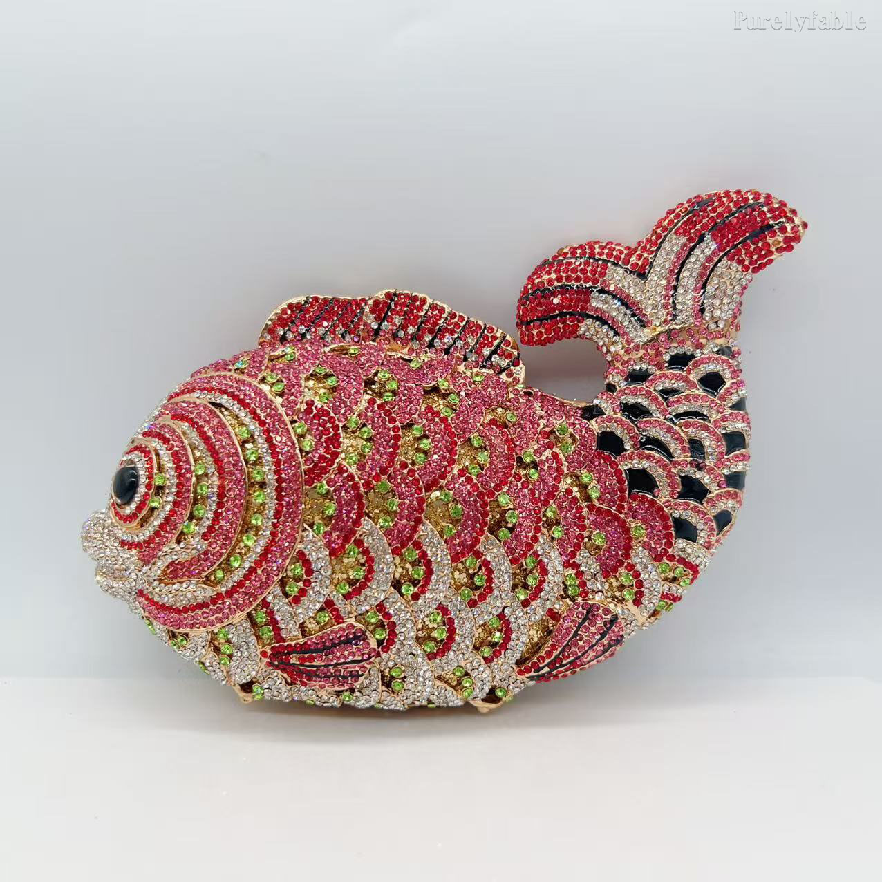 Blue Pink Carp Dinner Bag