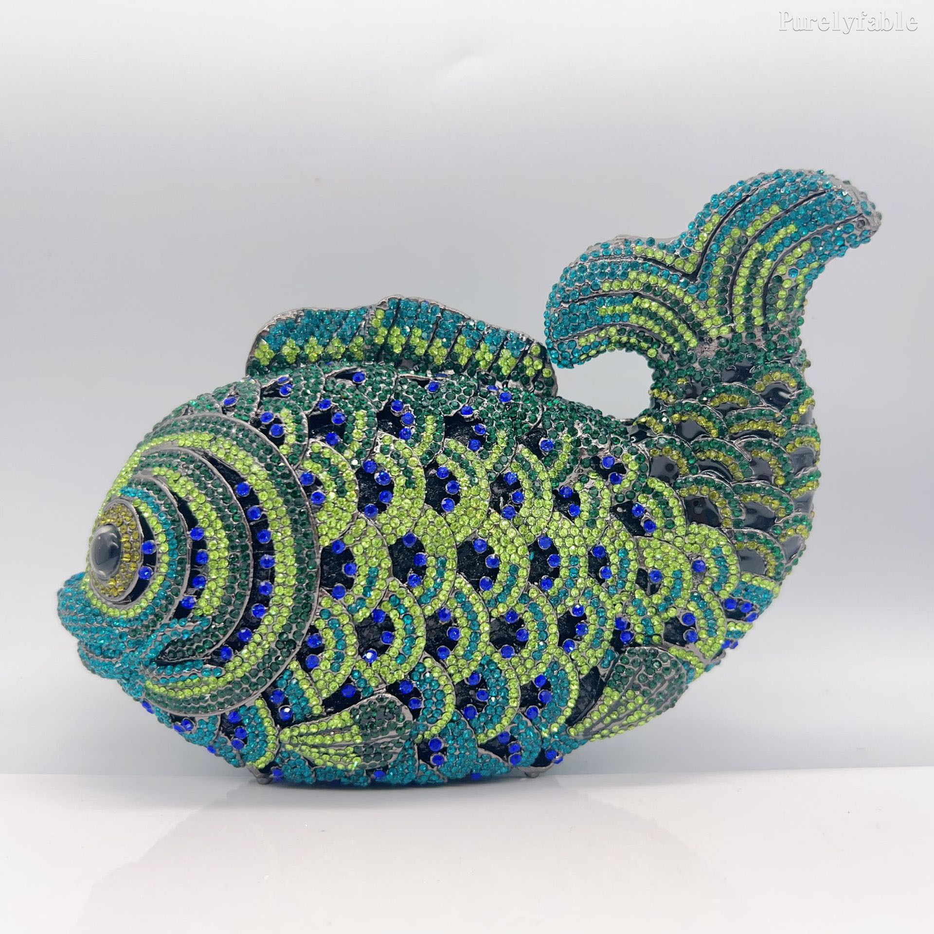 Blue Pink Carp Dinner Bag