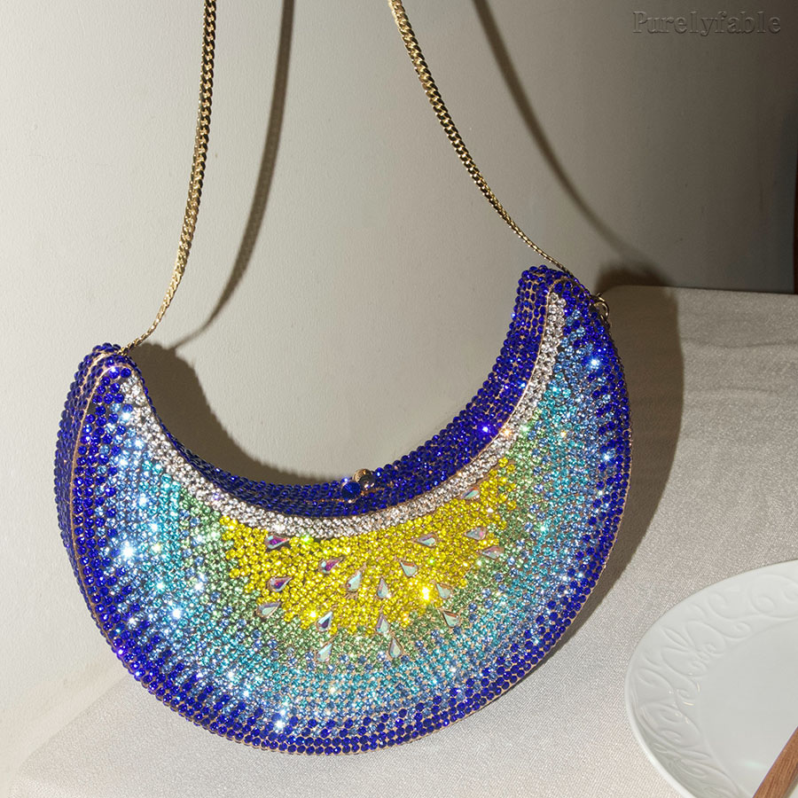 Lemon Slice Hand-Held Bag
