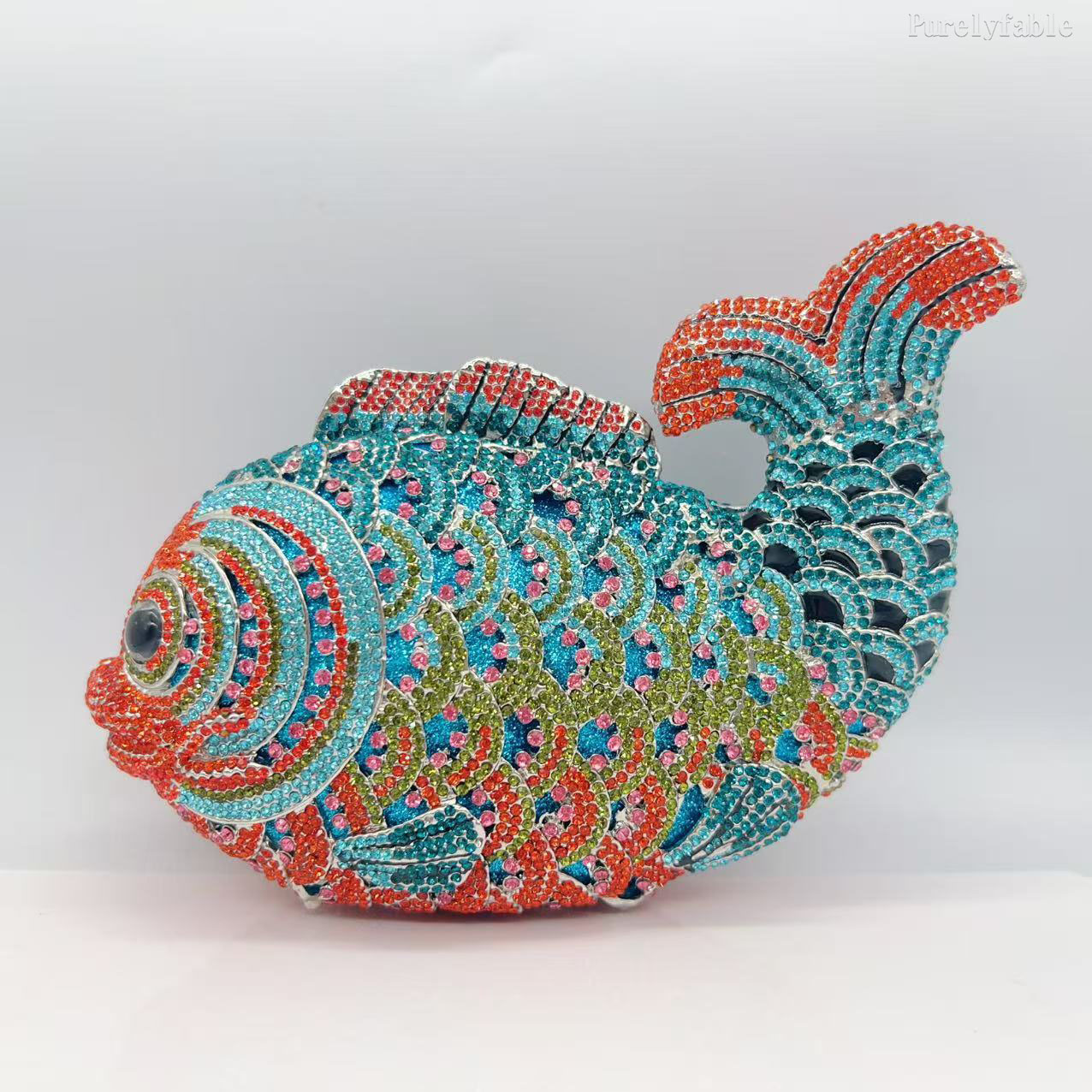 Blue Pink Carp Dinner Bag